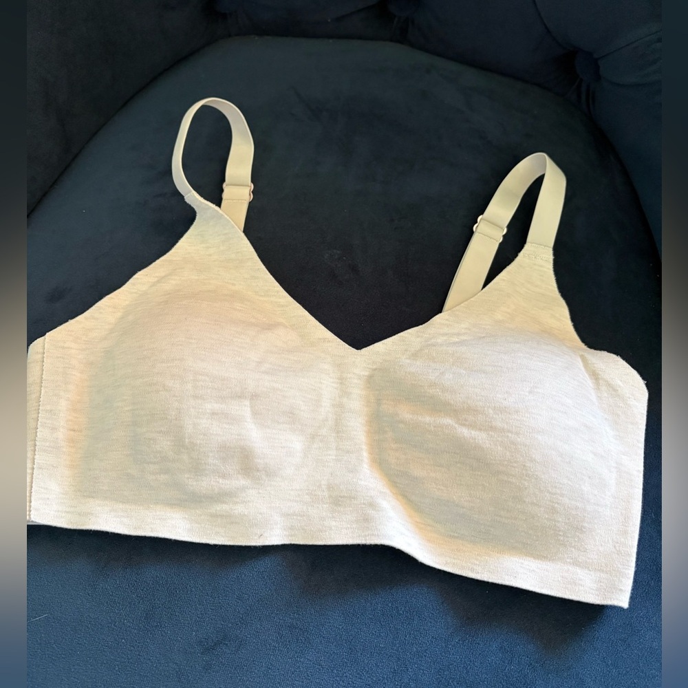 Aerie- Women's Cream Bra- M